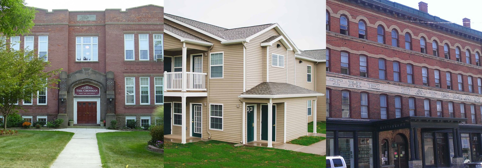 Collage of Apartments (Exteriors)